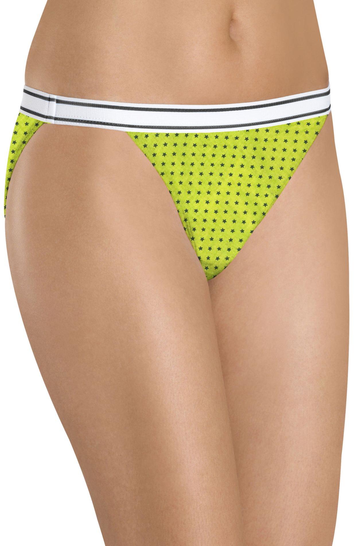 HANES Women's Cotton String Bikini 6 Pairs PP42SC eBay