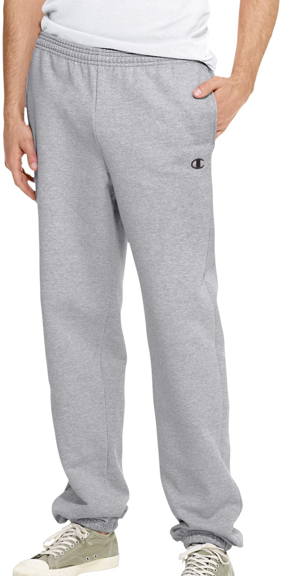 champion sweatpants elastic bottom