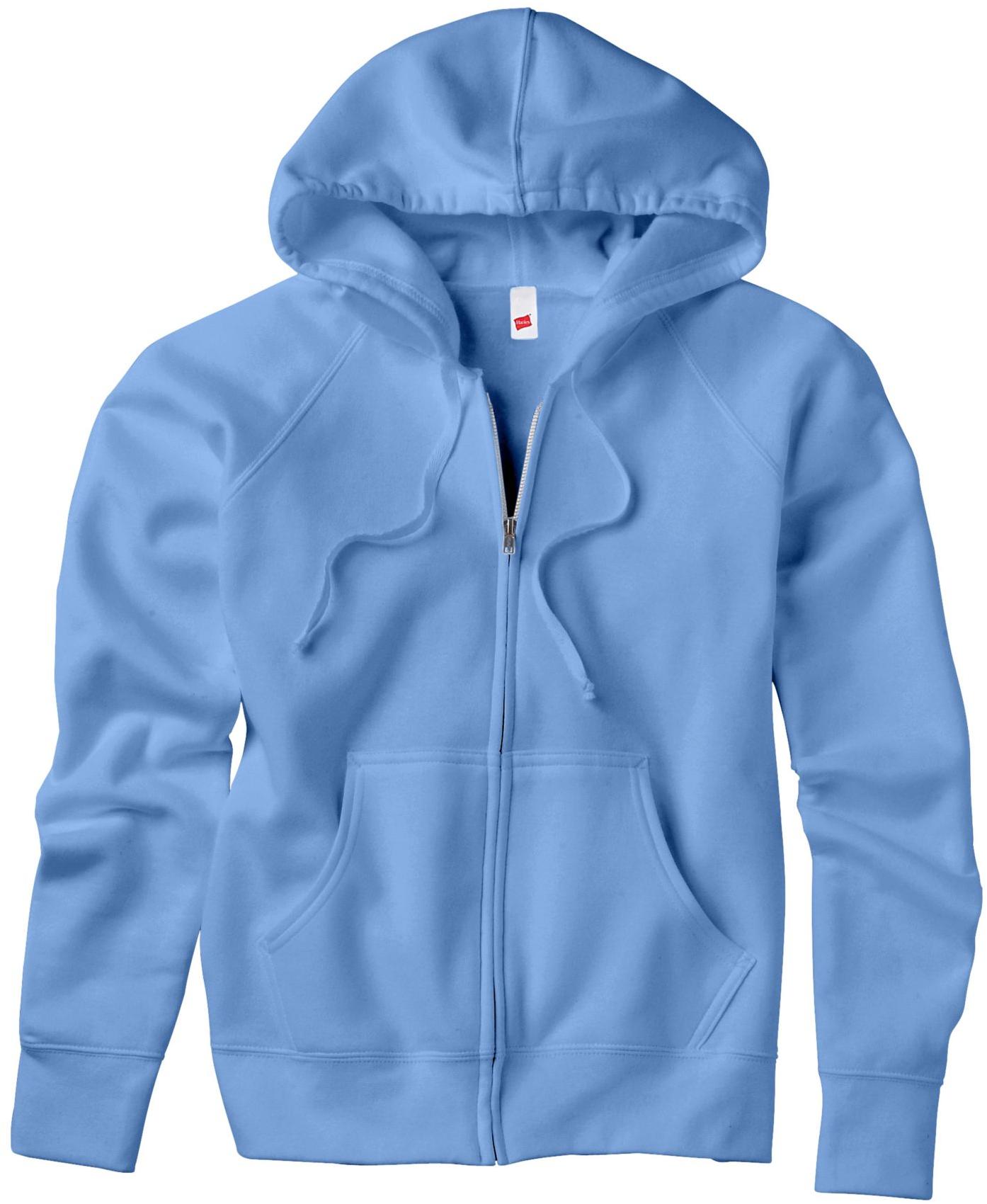Hanes EcoSmart Cotton Rich Full Zip Hoodie Women's Sweatshirt W280 | eBay