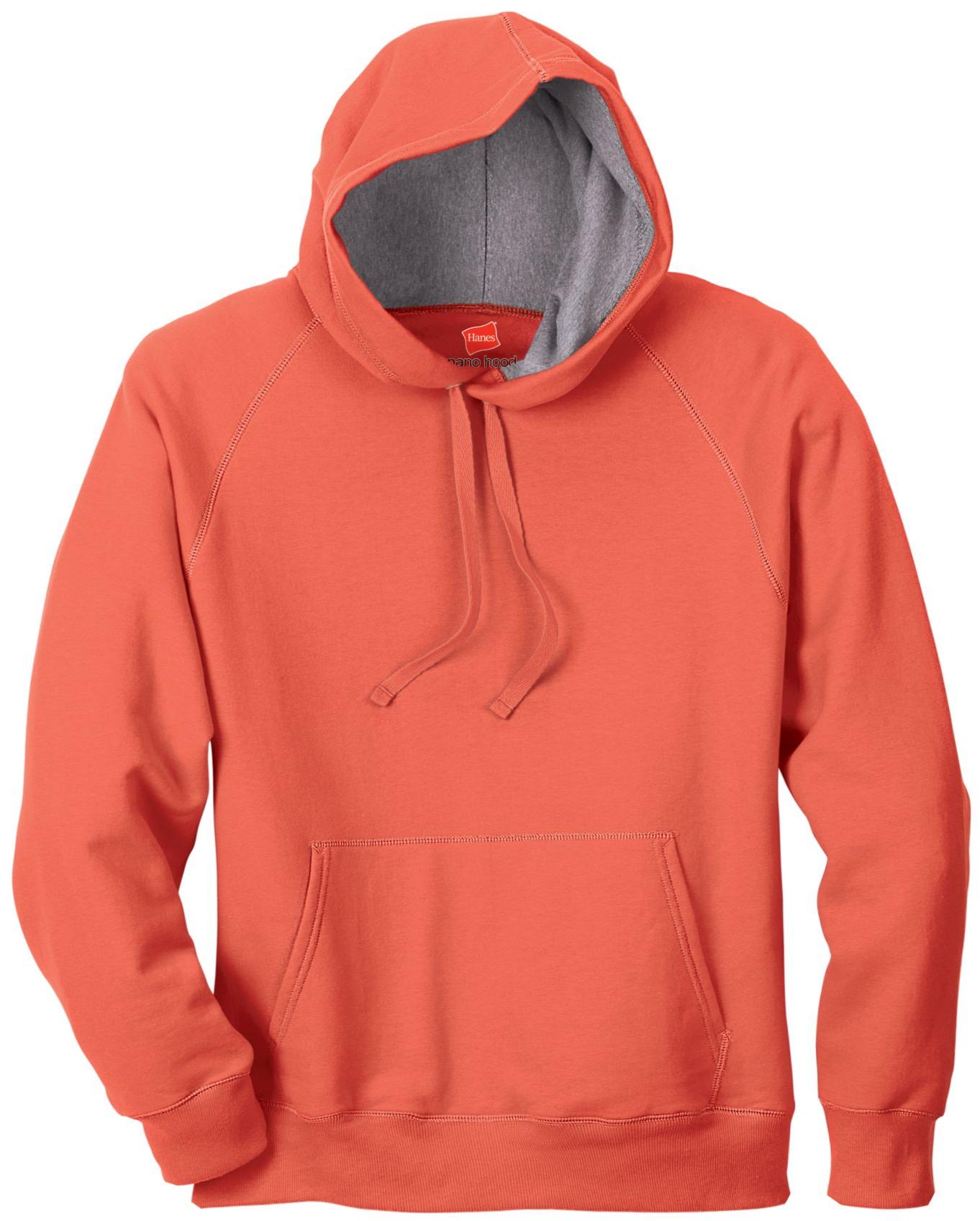 HANES Adult Nano Sweats Pullover Hoodie Sweatshirt - N270 | eBay