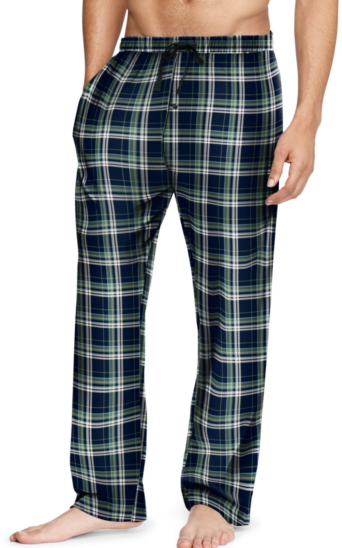 HANES Men's Flannel Pants with Comfort Flex Waistband - 02006/02006X | eBay