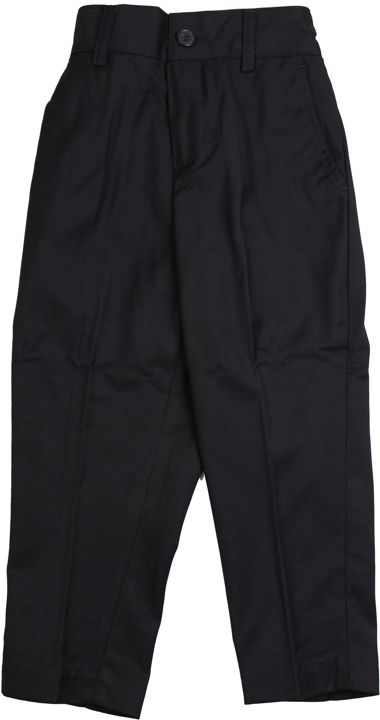 Armani Martillo Boys Flat Front Elastic Waist Husky Dress Pants 606P | eBay